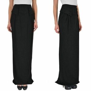 NWT Viktor & Rolf maxi skirt with slit US6/IT42